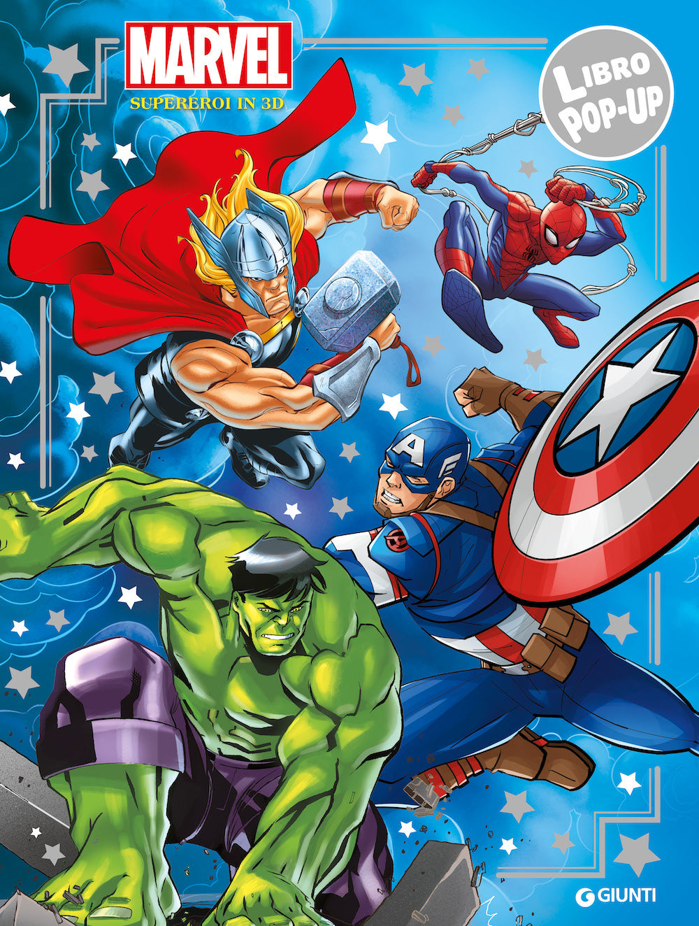 Marvel Libro Pop-up. Supereroi in 3D