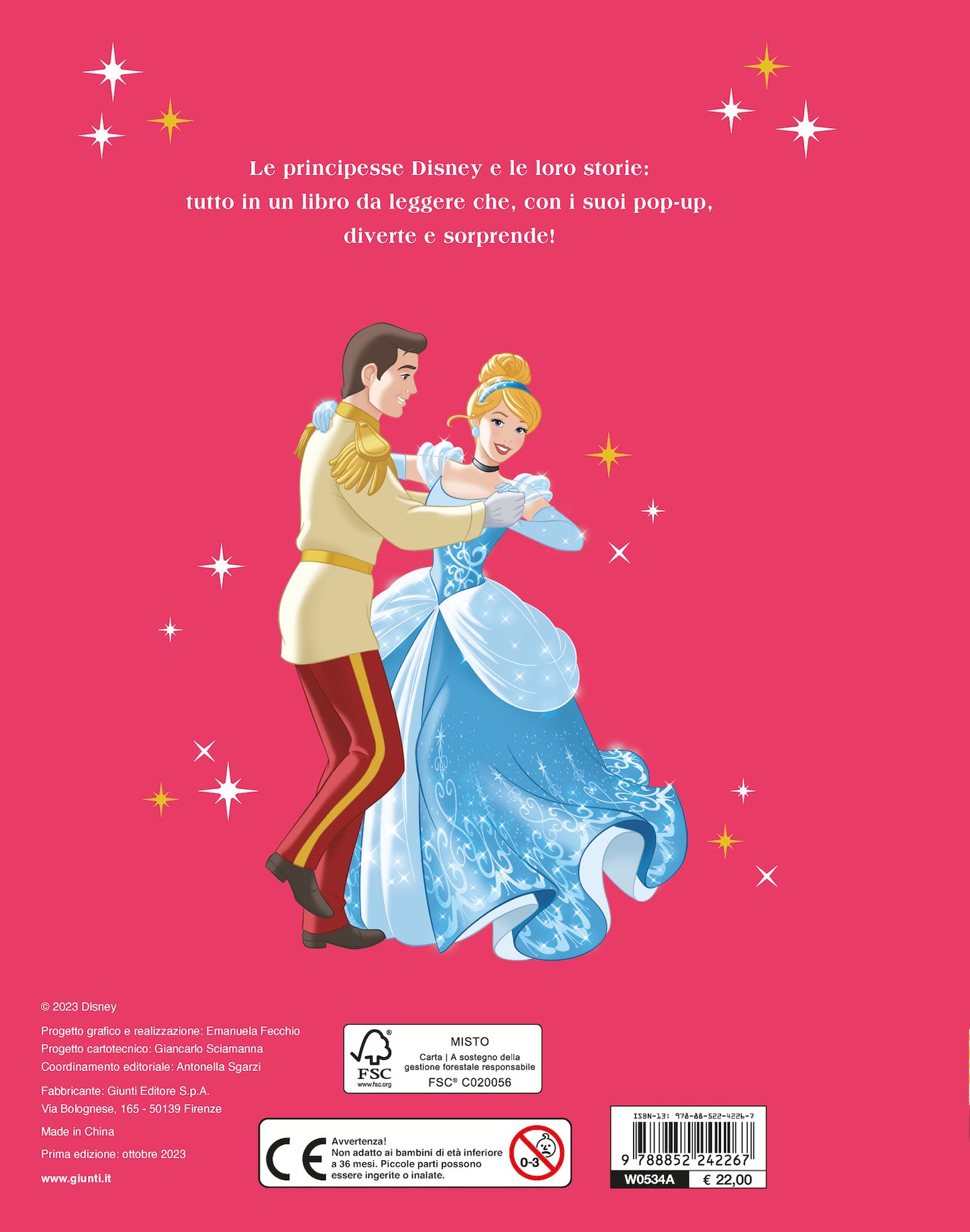 Libro Pop-up Principesse Disney
