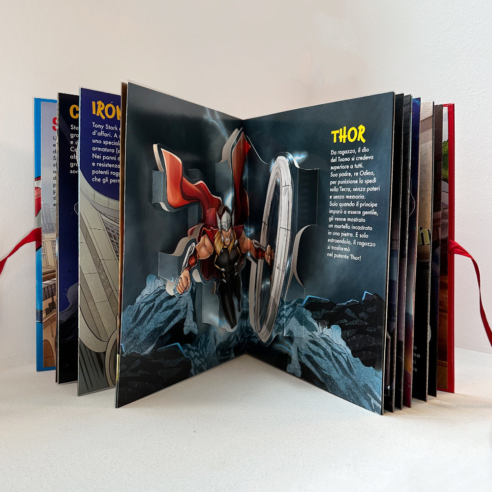 Marvel Libro Pop-up. Supereroi in 3D