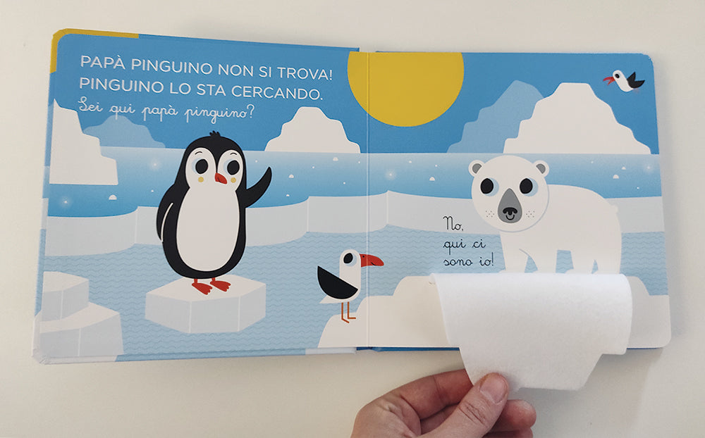 Sei qui papà pinguino?