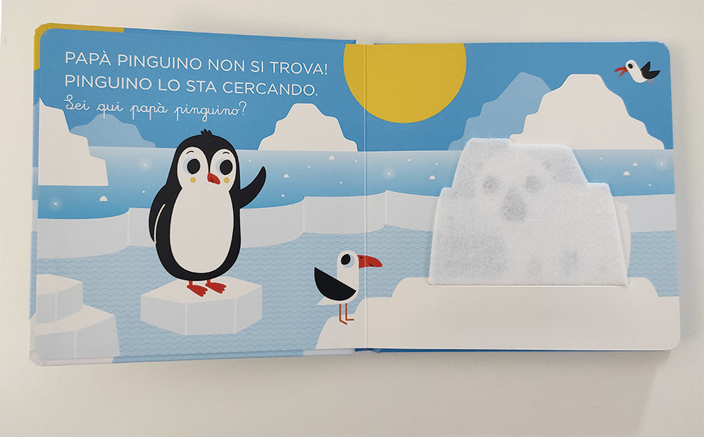 Sei qui papà pinguino?