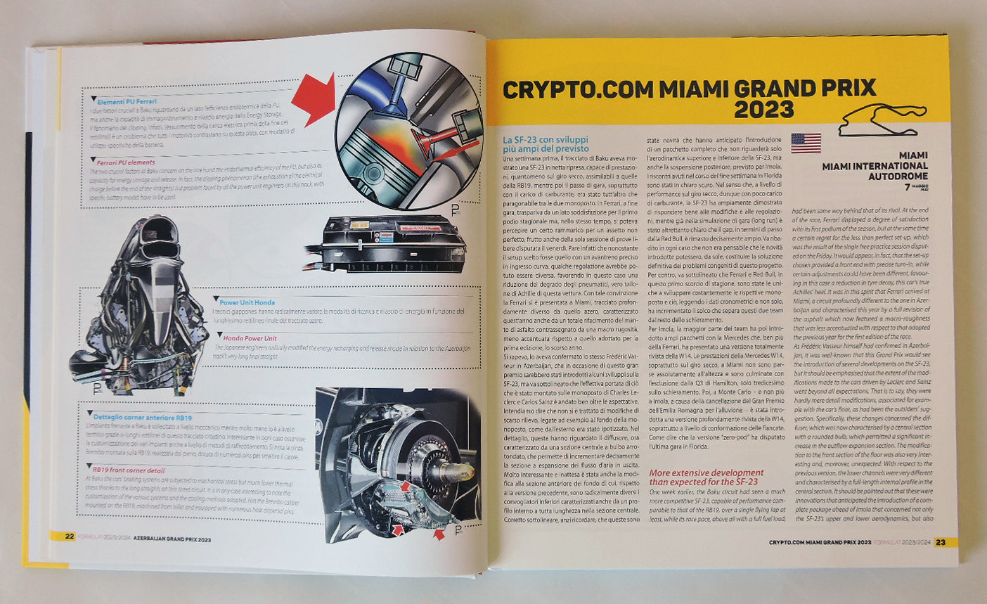 Formula 1 2023/2024 La tecnica/Technical insights. 2025 Hot Topics (Ediz. bilingue italiano/inglese)