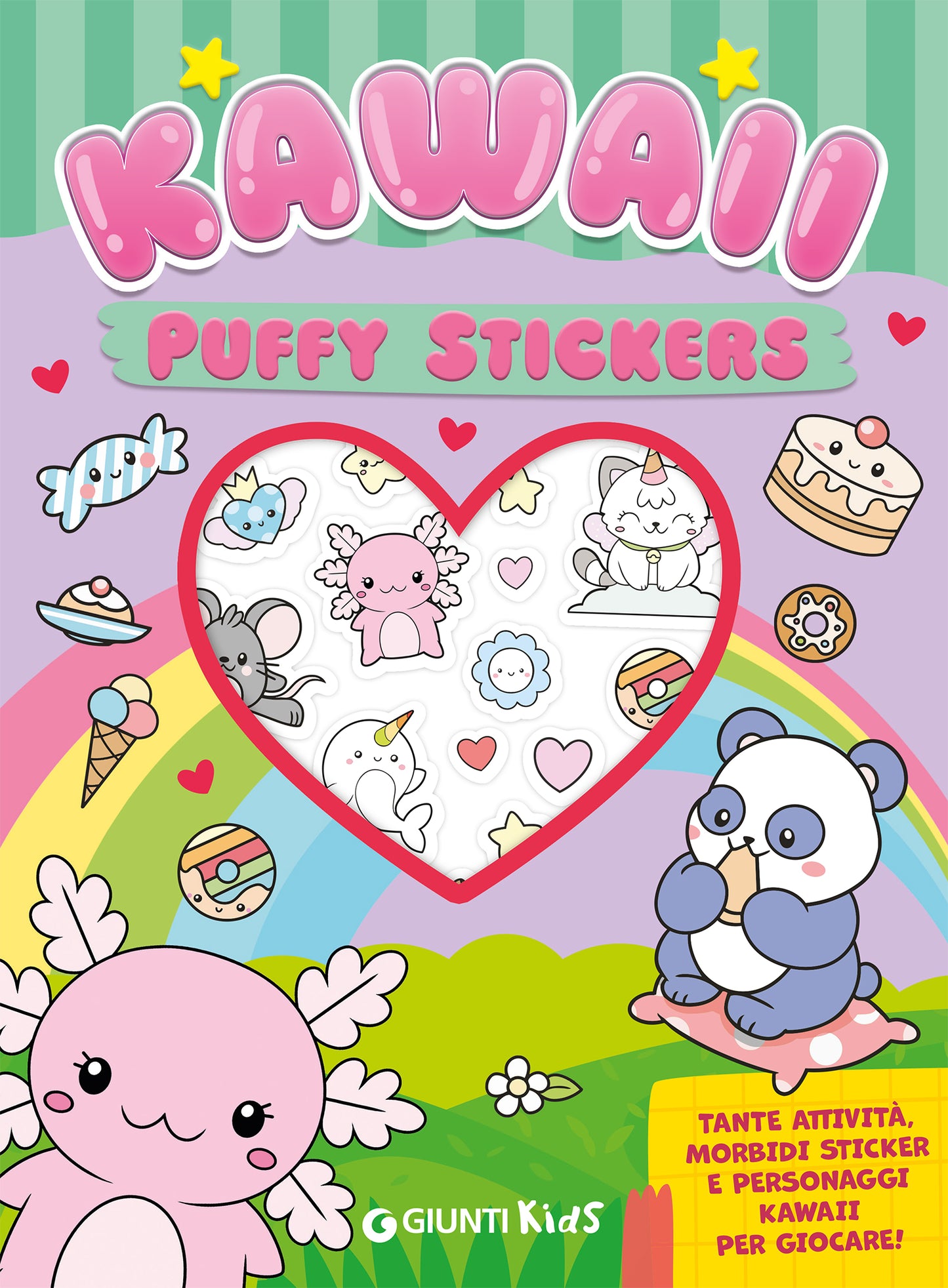 Kawaii Puffy Stickers
