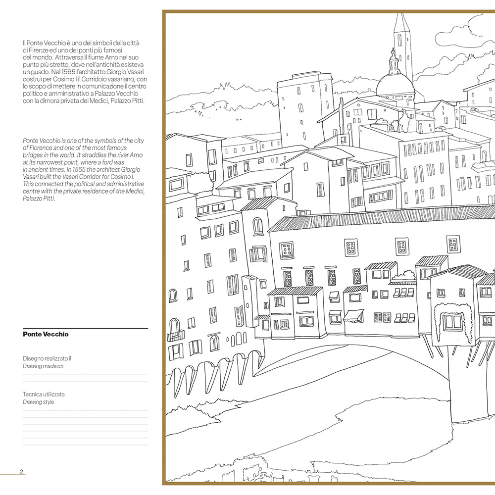Florence. Your colouring book