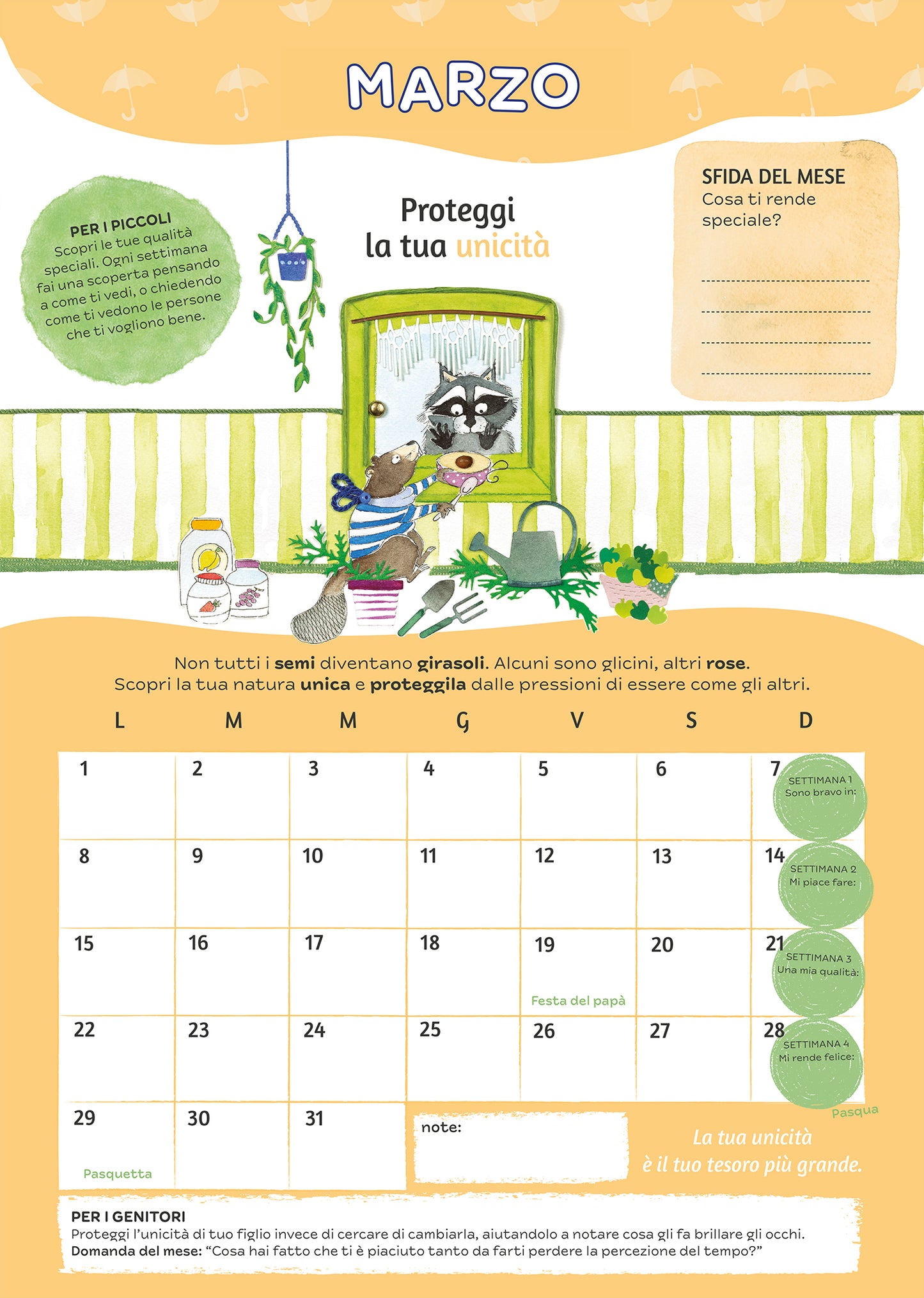 Calendario delle idee