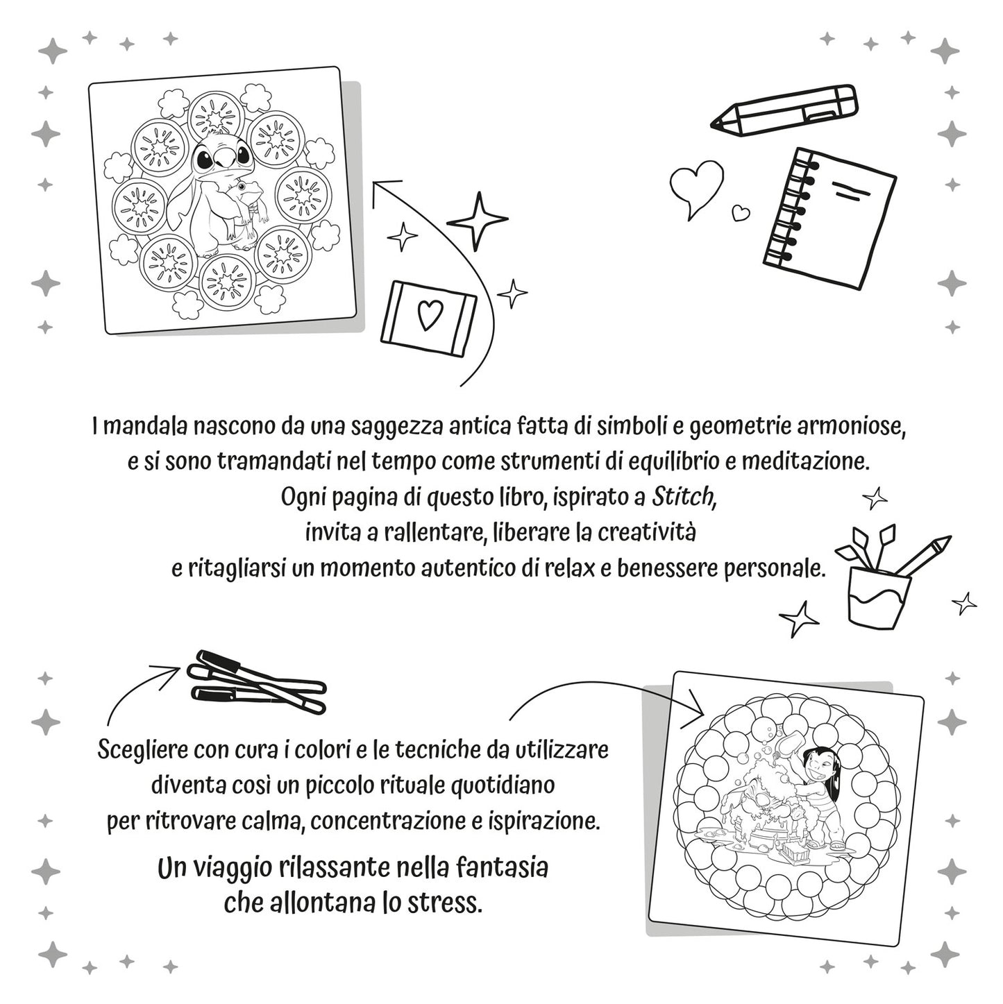 Mandala Disney Stitch
