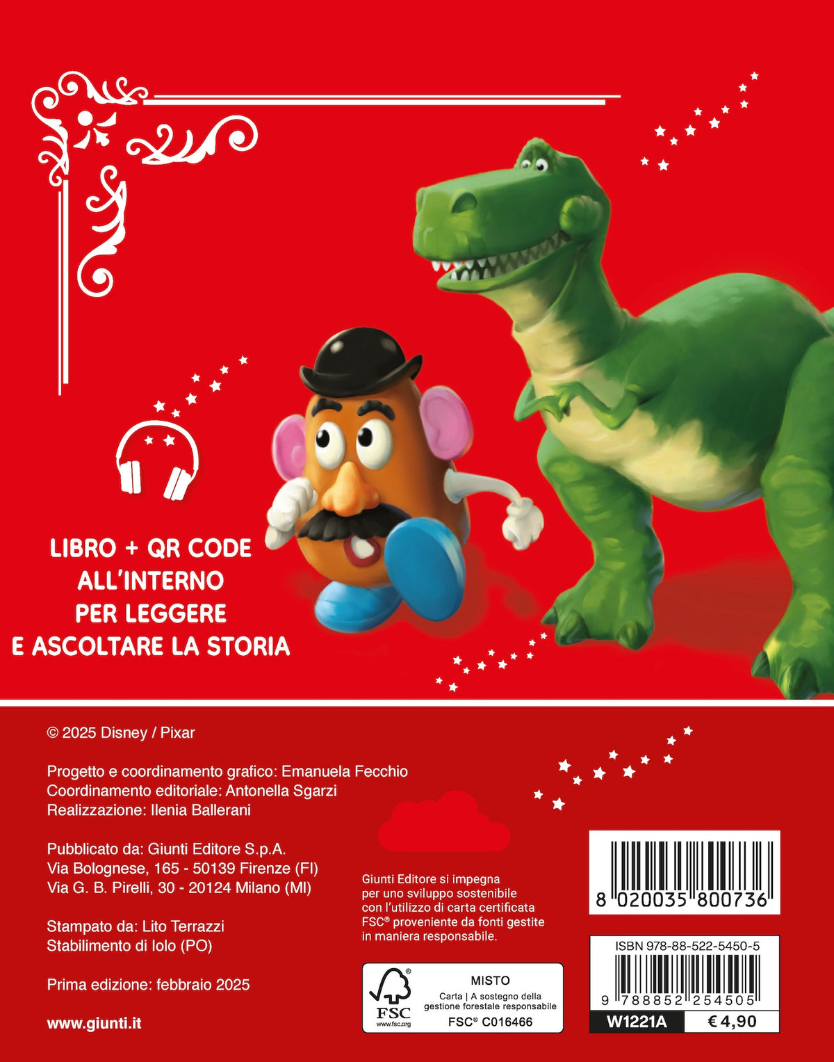 Toy Story Leggi e ascolta con QR Code. Inquadra il Qr code e ascolta