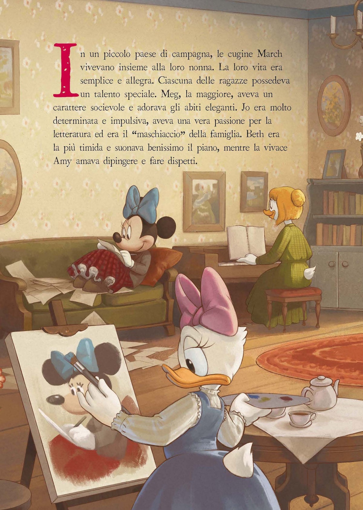 Piccole donne. Il racconto illustrato e a fumetti ispirato al romanzo di Louisa May Alcott