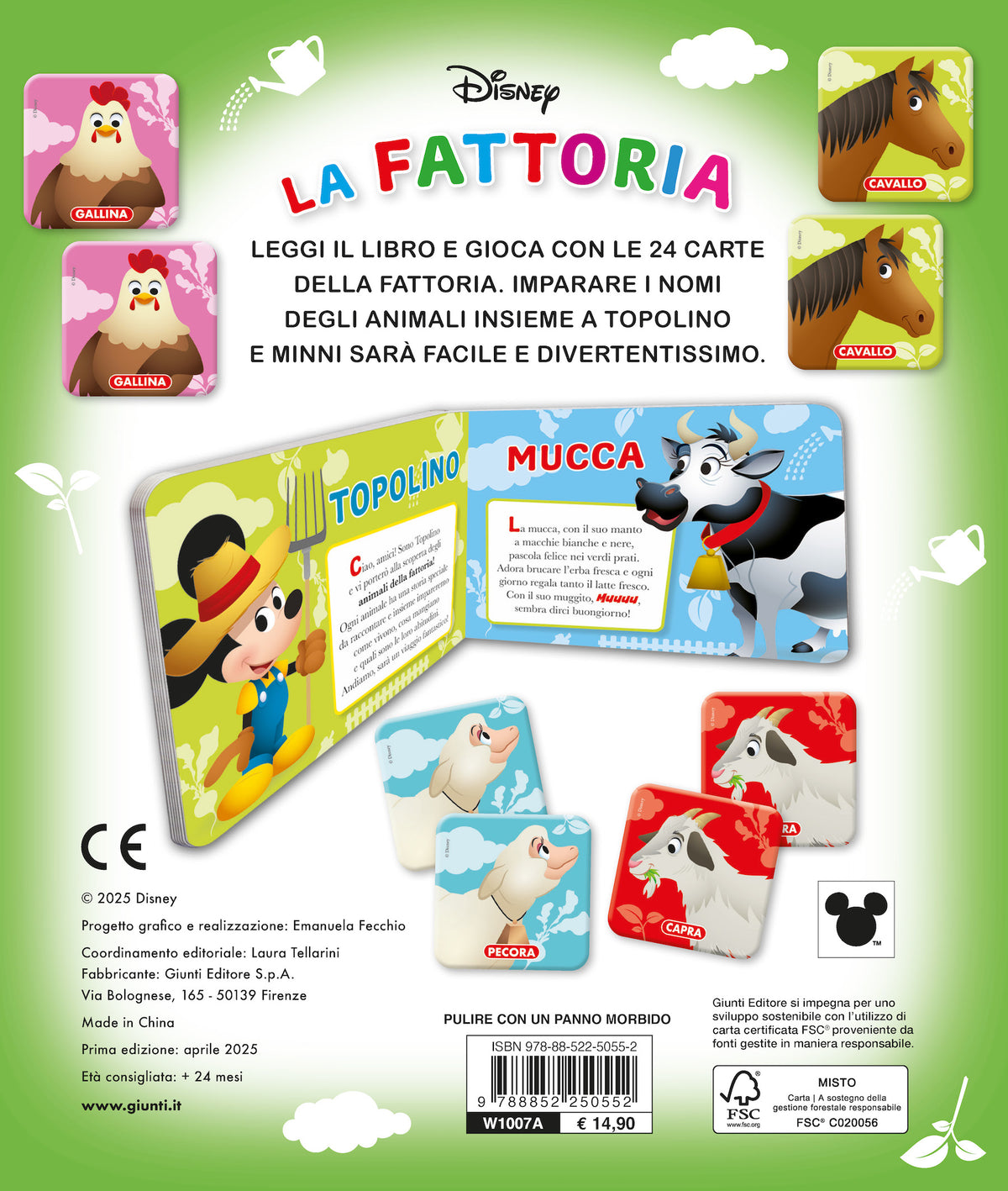 Fattoria Memo Book. Memo Leggi e gioca - Un libro e 24 carte per giocare
