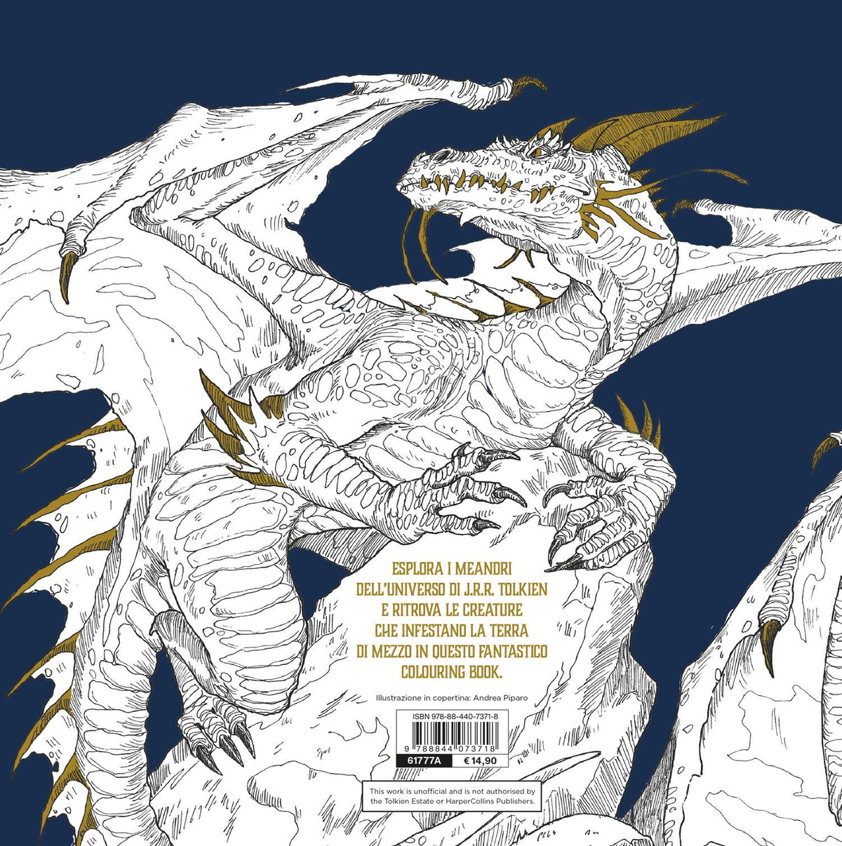 Bestiario di Tolkien. Colouring Book