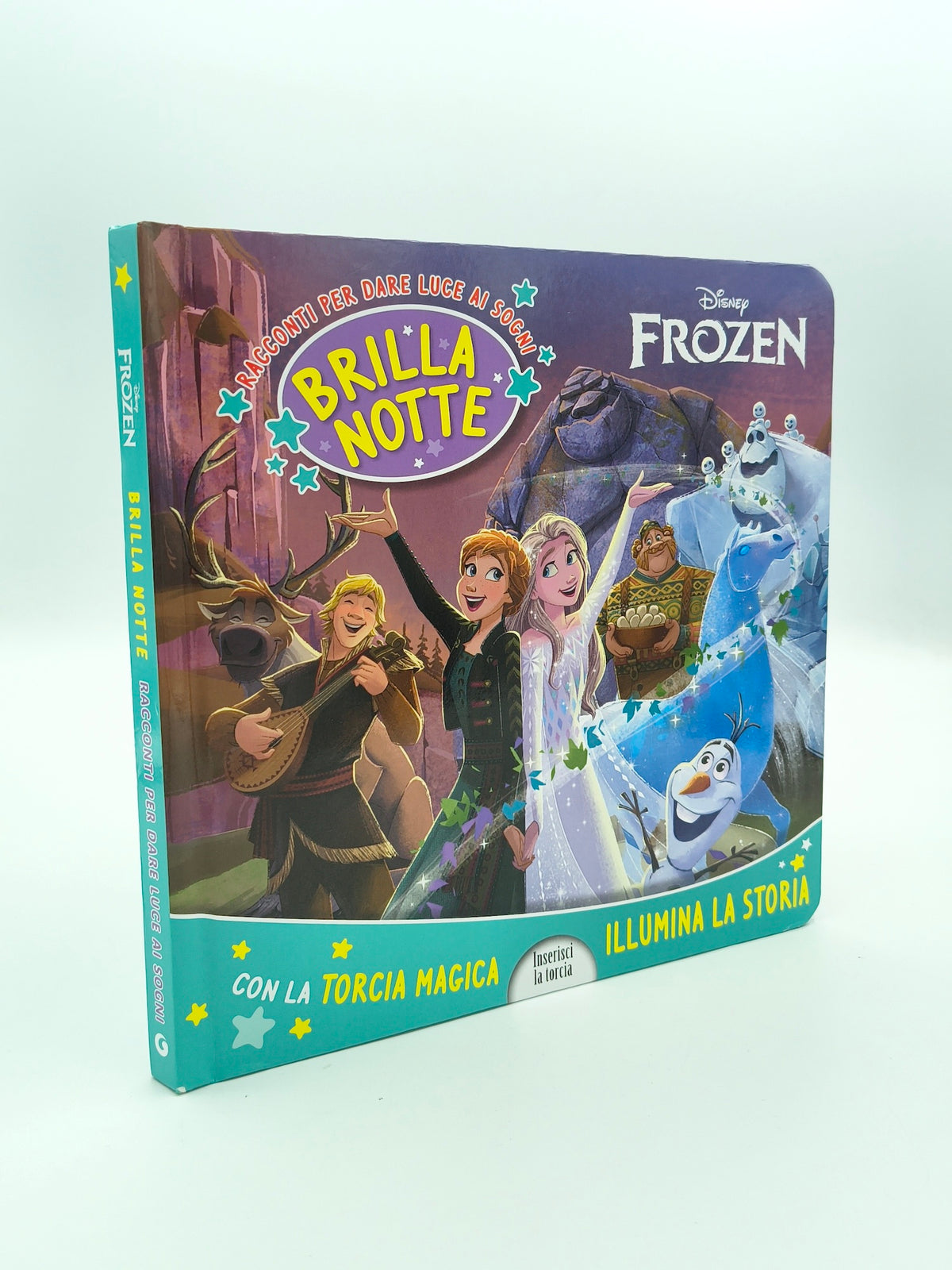 Disney Frozen Brillanotte. Racconti per dare luce ai sogni. Con la torcia magica illumina la storia