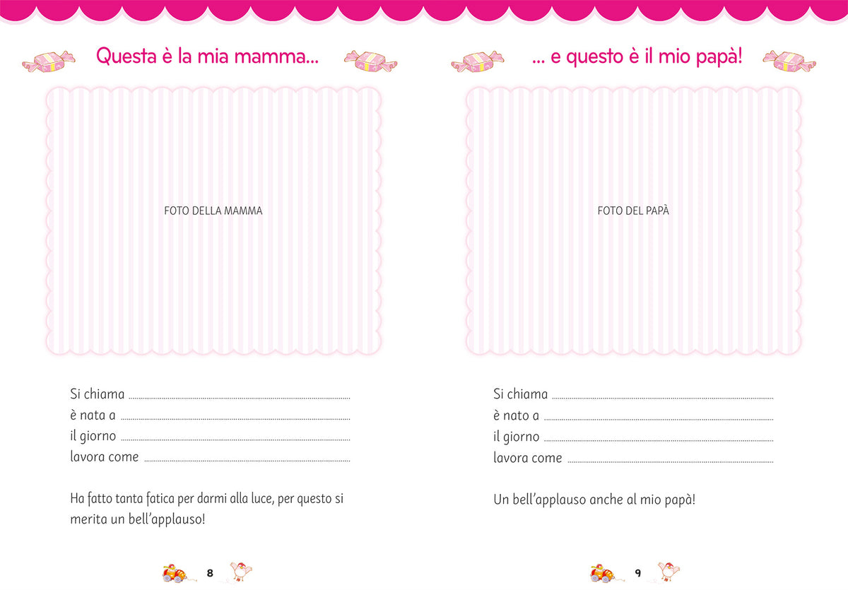 Sono nata! Il mio primo Diario con QRC