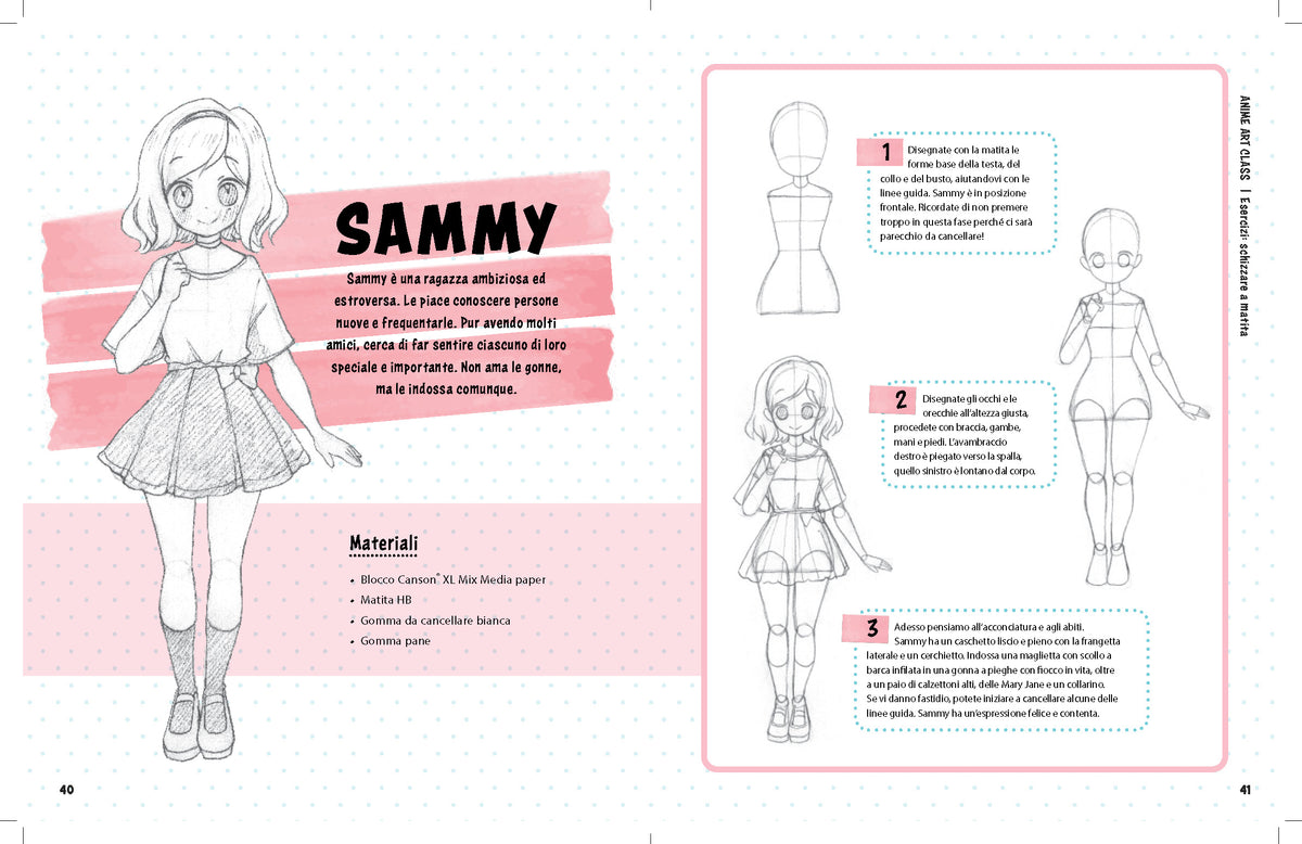 Anime Art Class. Corso completo per disegnare e colorare personaggi manga