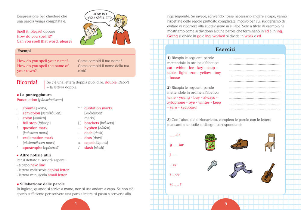 Grammatica inglese per ragazzi