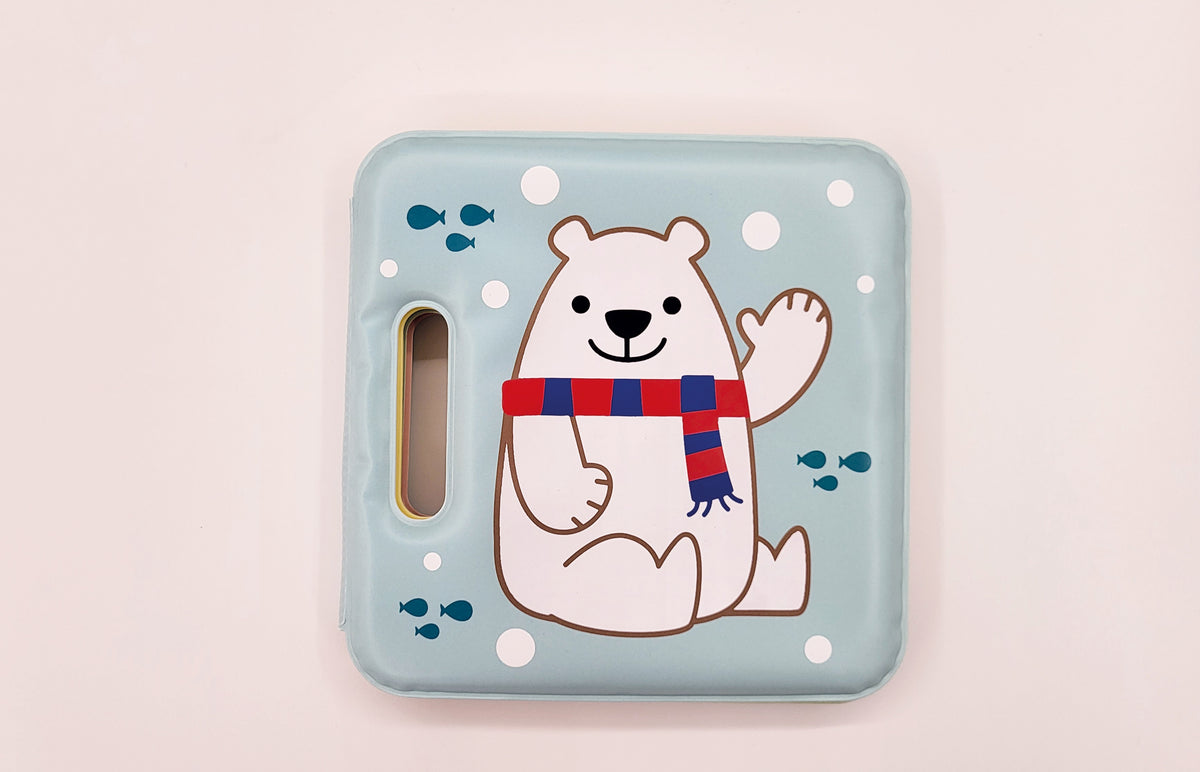 Orso polare. Immergi il libro nell'acqua e i colori appariranno come per magia!