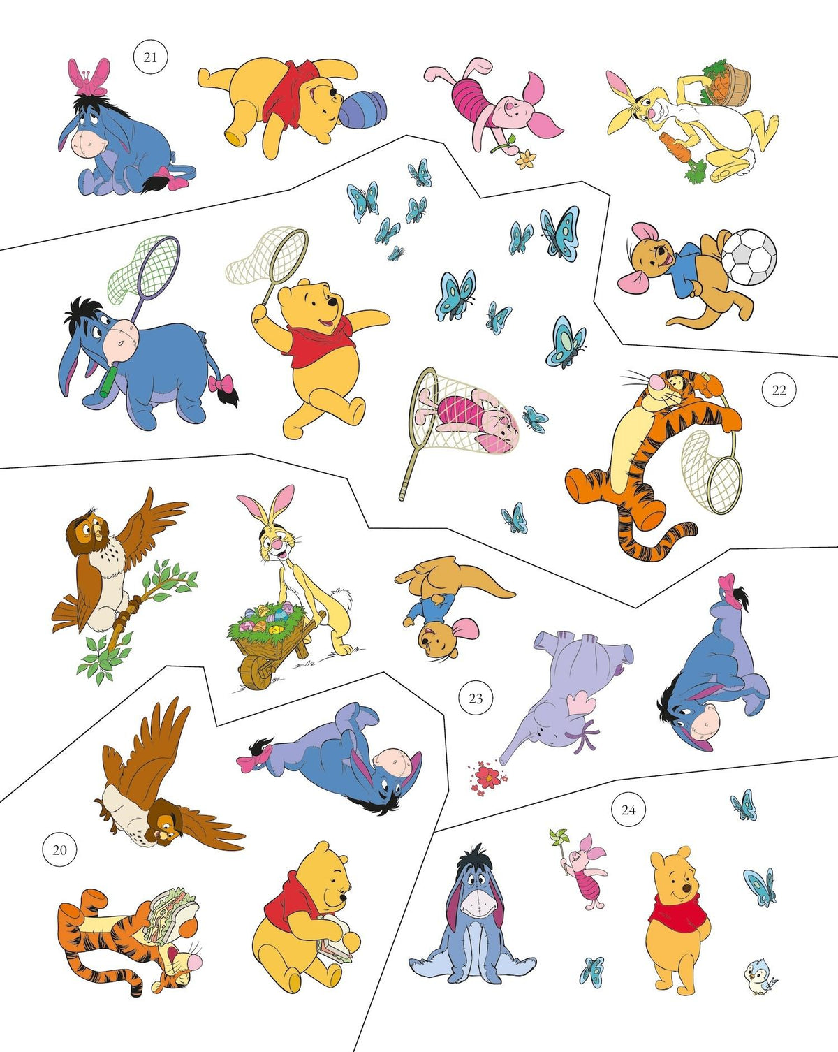 Winnie the Pooh Super Staccattacca. Gioca, attacca, impara - Con più di 200 adesivi