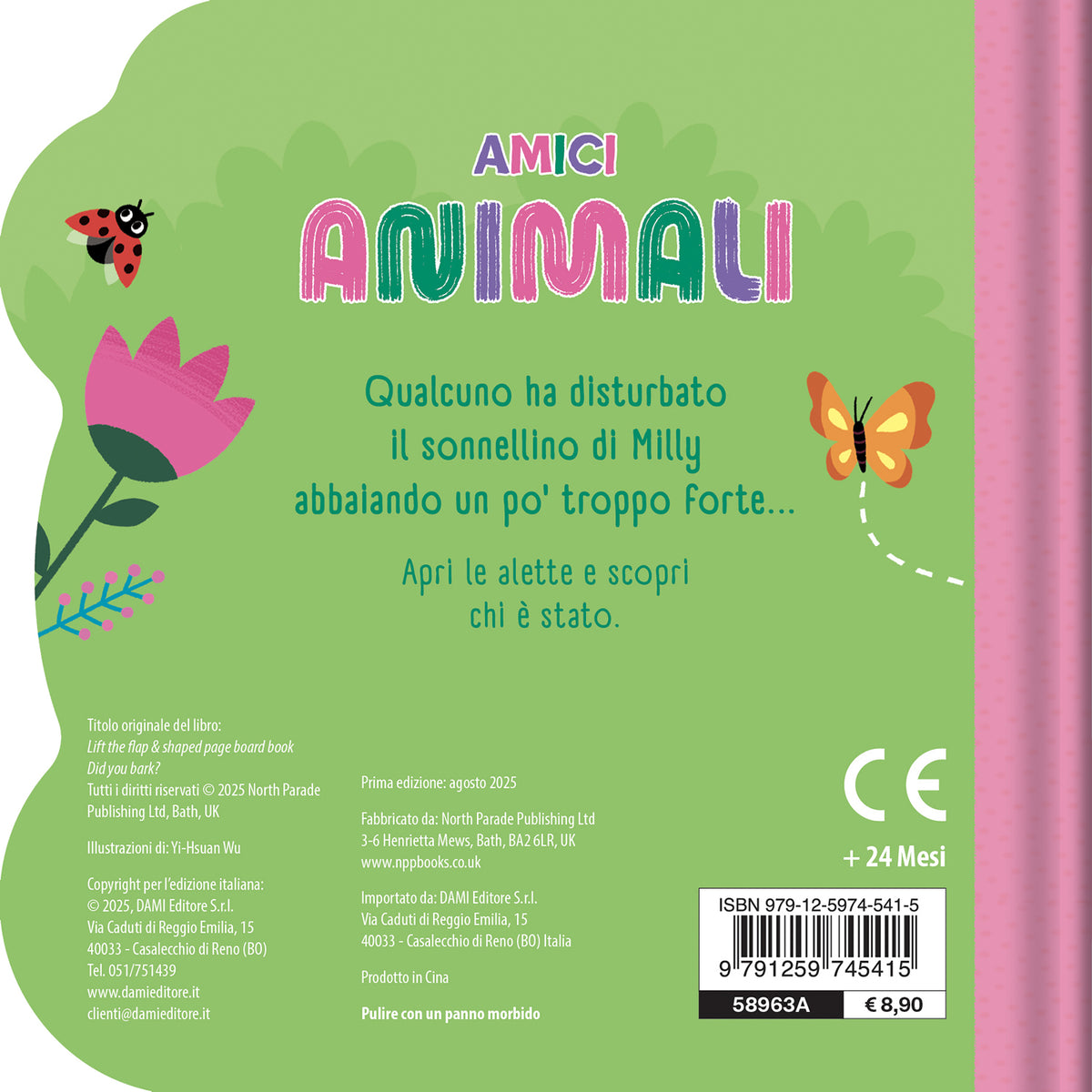 Amici Animali. con tante alette alza e scopri