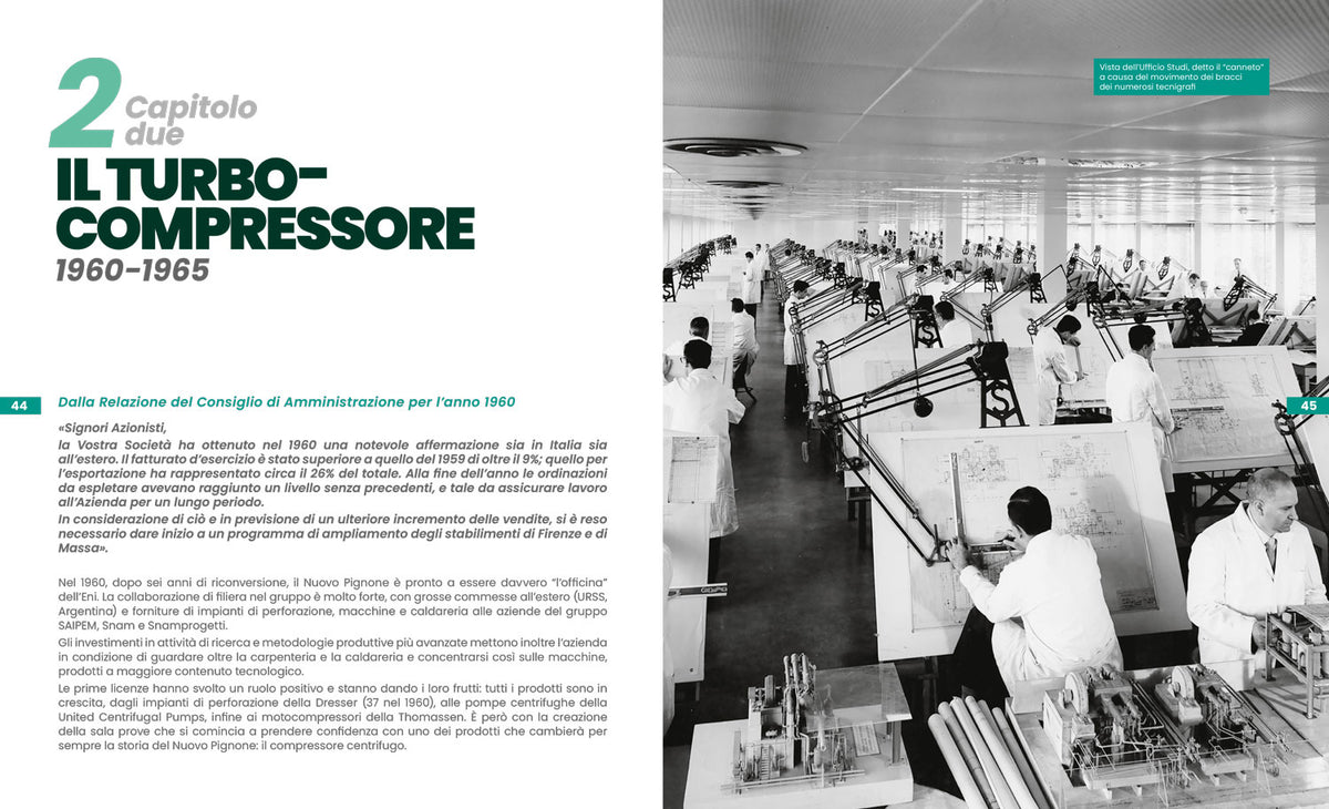 Nuovo Pignone 1954 -1999. Un’entusiasmante storia tecnica.  Da Firenze all’Italia al mondo