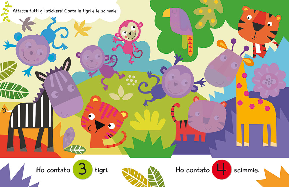 Grandi Stickers - Animali. Con 150 stickers
