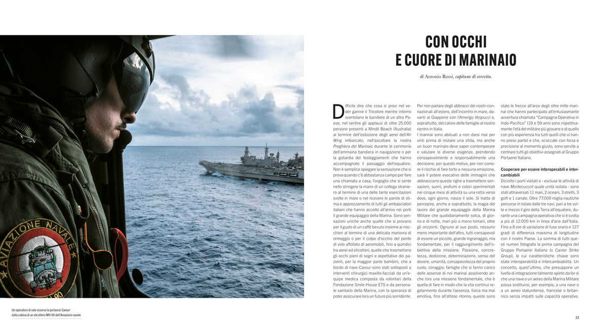 Gruppo Portaerei Cavour - Oltre gli orizzonti. Storia di un viaggio attraverso l'Indo-Pacifico
