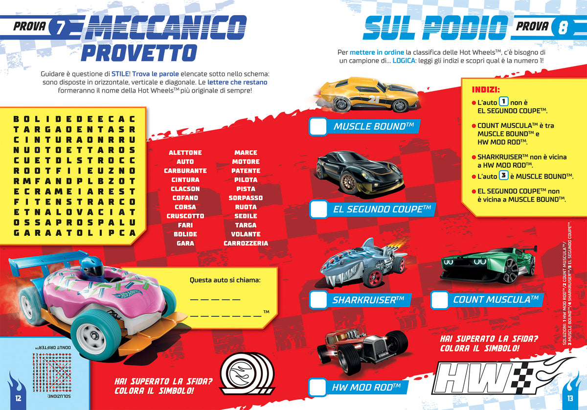 Hot Wheels. Card book. Pronti alla sfida!