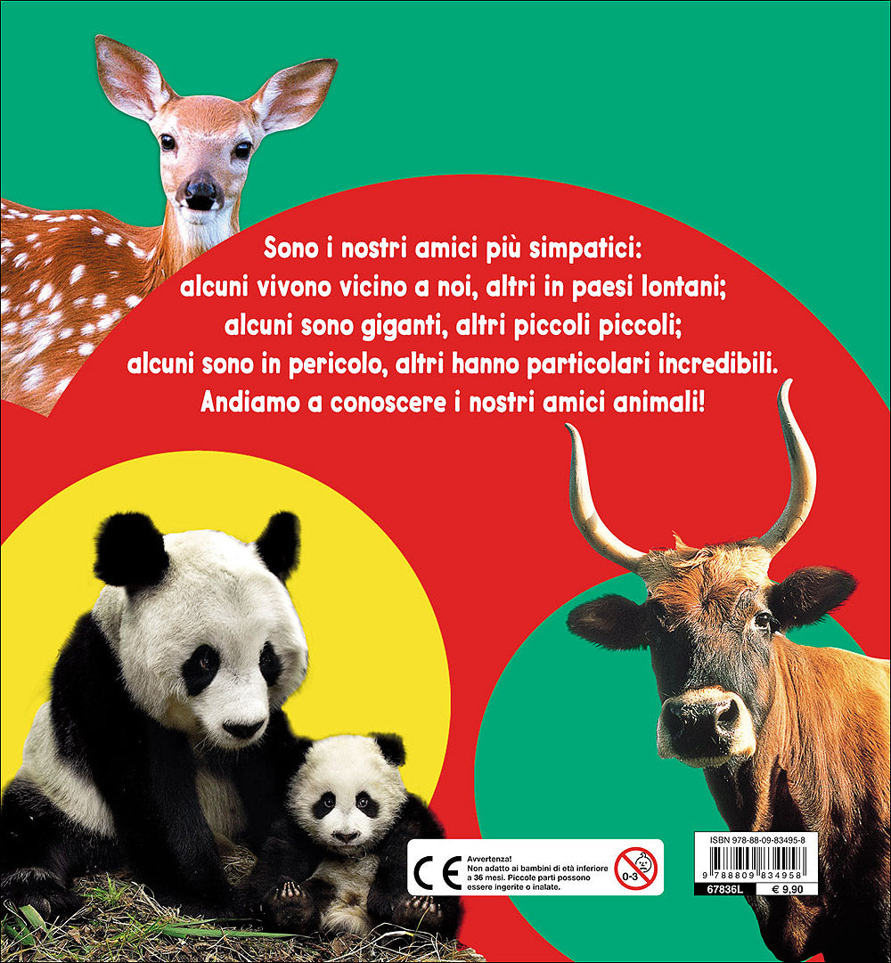Amici animali. Con stickers