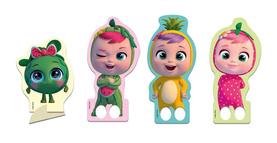 Cry Babies. Gioca & Colora. Fiori & Frutta