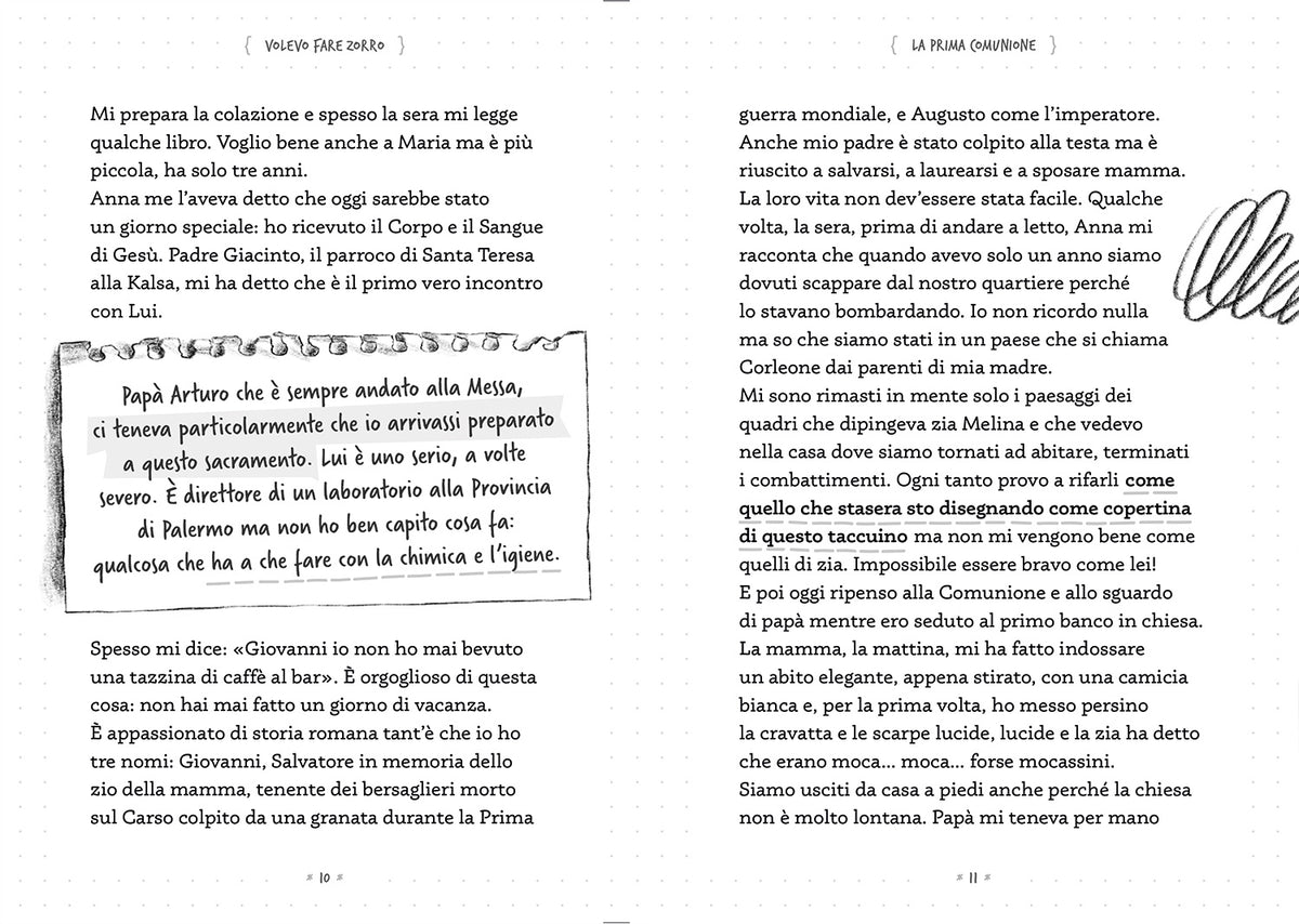 Volevo fare Zorro. Il taccuino immaginario di Giovanni Falcone