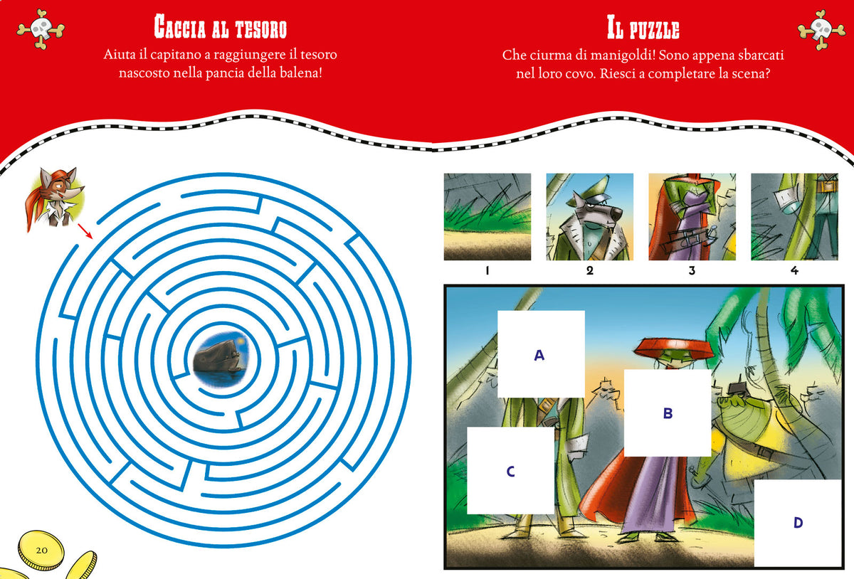 1000 giochi con i pirati