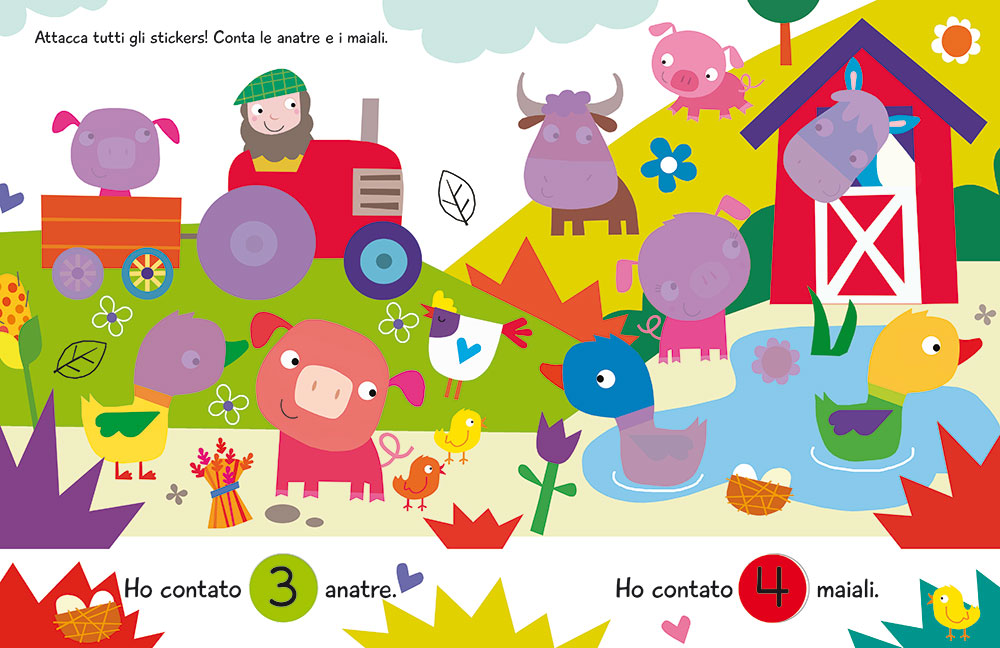 Grandi Stickers - Fattoria. Con 150 stickers
