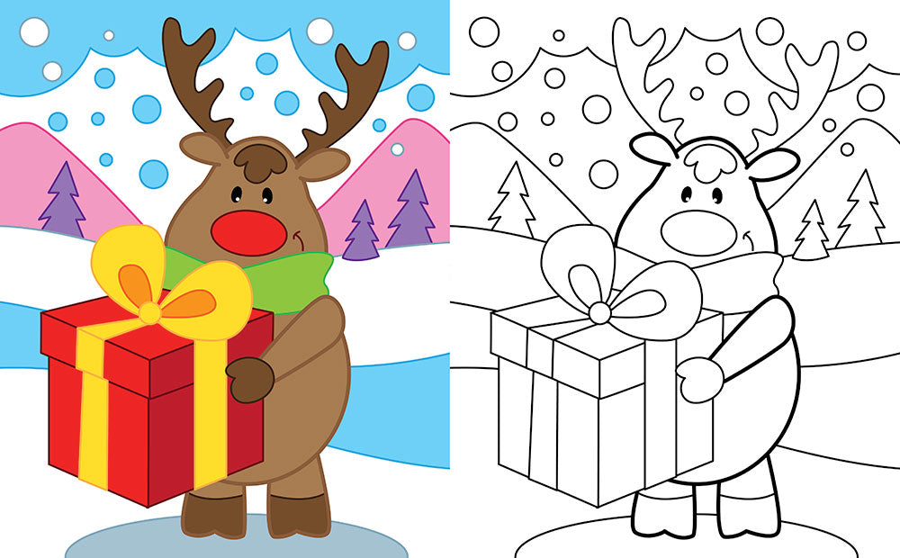 E' Natale. Gioca con gli stickers, colora e impara - Con più di 30 stickers