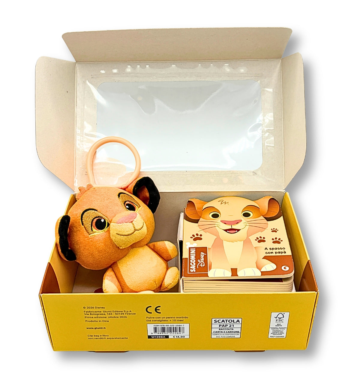 Story Box Il Re Leone con Clip Bag