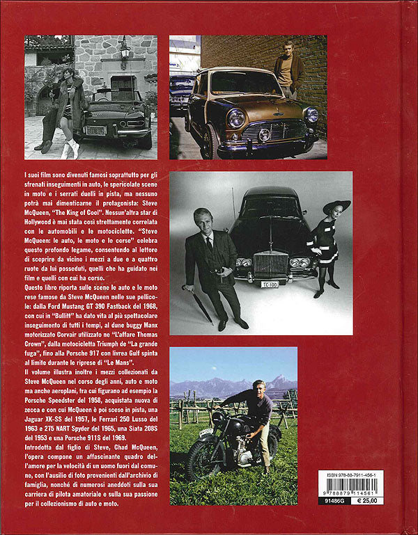 Steve McQueen. Le auto, le moto e le corse