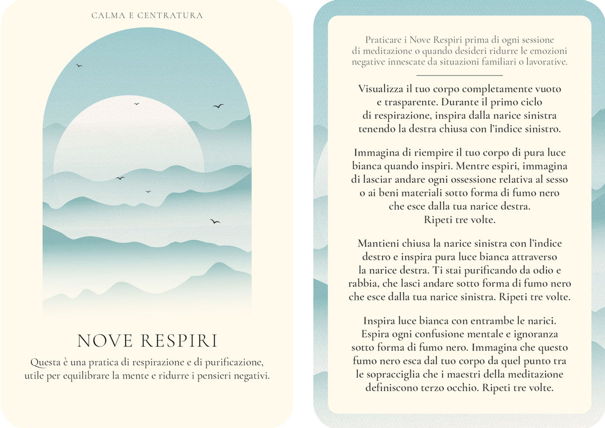 Le carte della meditazione