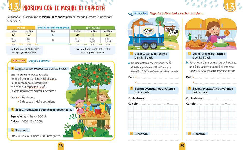 Il quaderno dei problemi di matematica classe 3. Come risolvere i problemi: metodo, esercizi e soluzioni