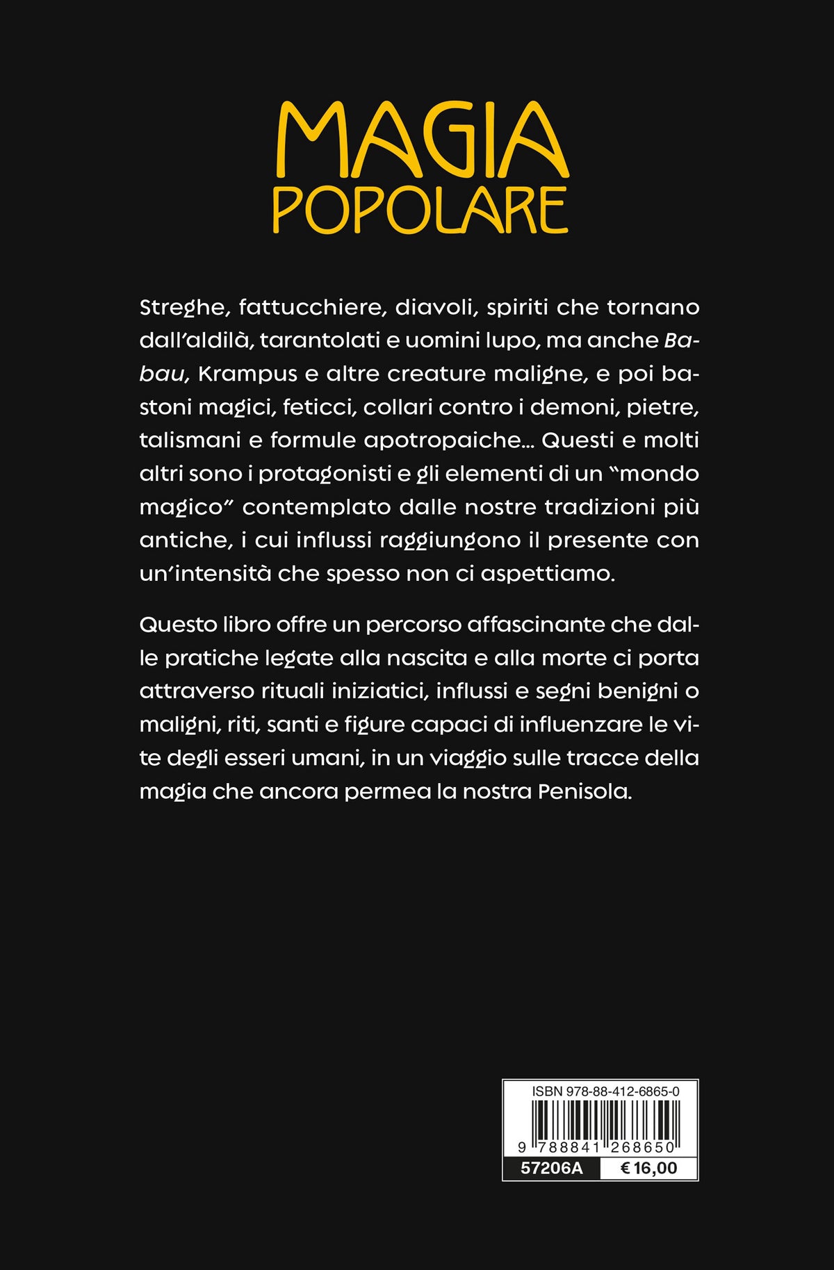 Magia Popolare In Italia