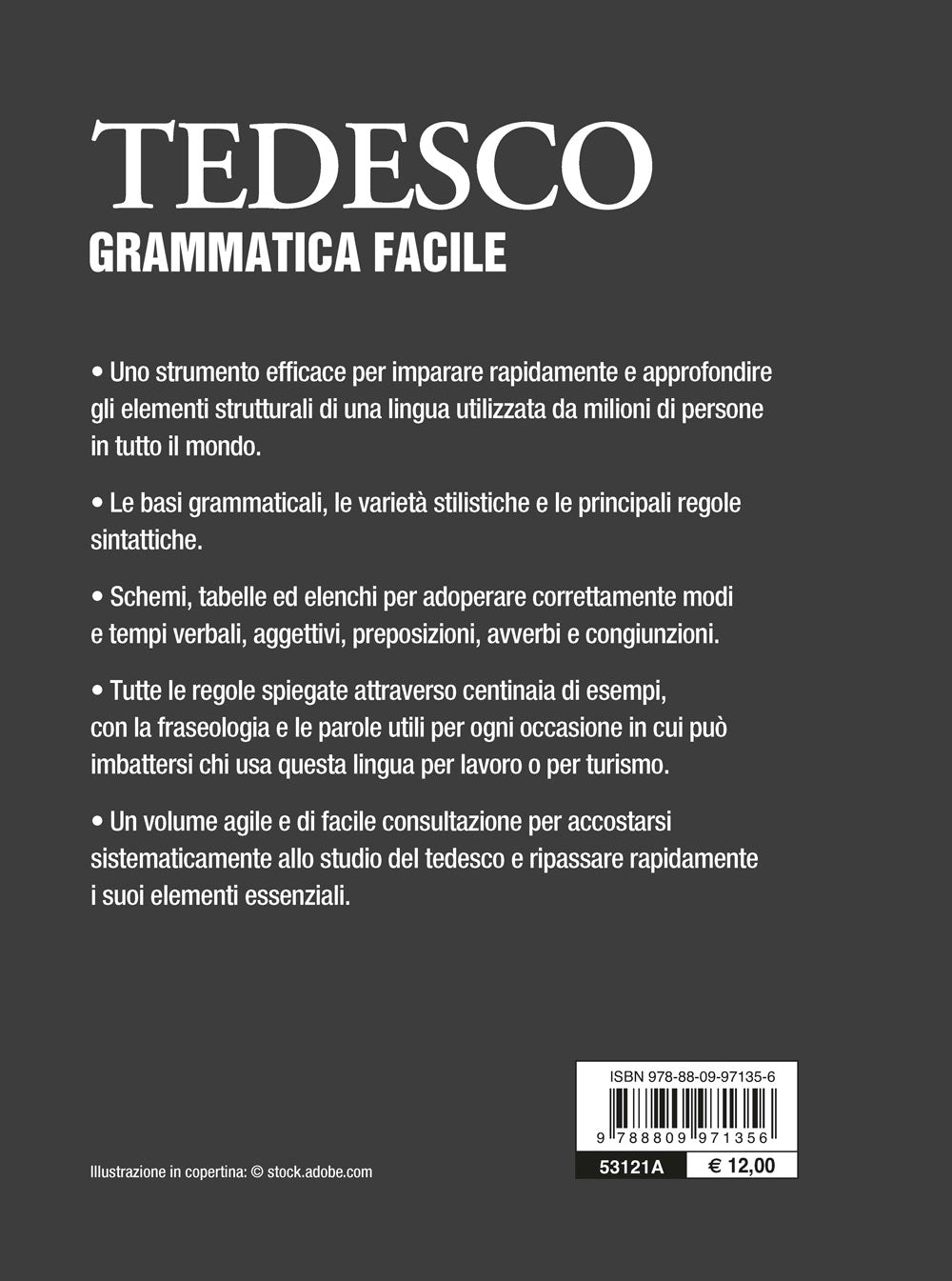 Tedesco. Grammatica facile. Fonetica • sostantivi • aggettivi • pronomi • avverbi • preposizioni • verbi • sintassi