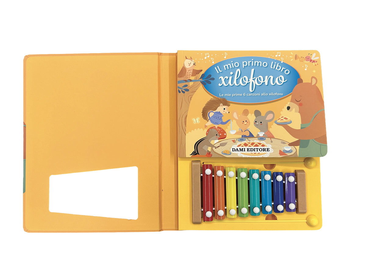 Il mio primo libro Xilofono. Le mie prime 6 canzoni allo xilofono