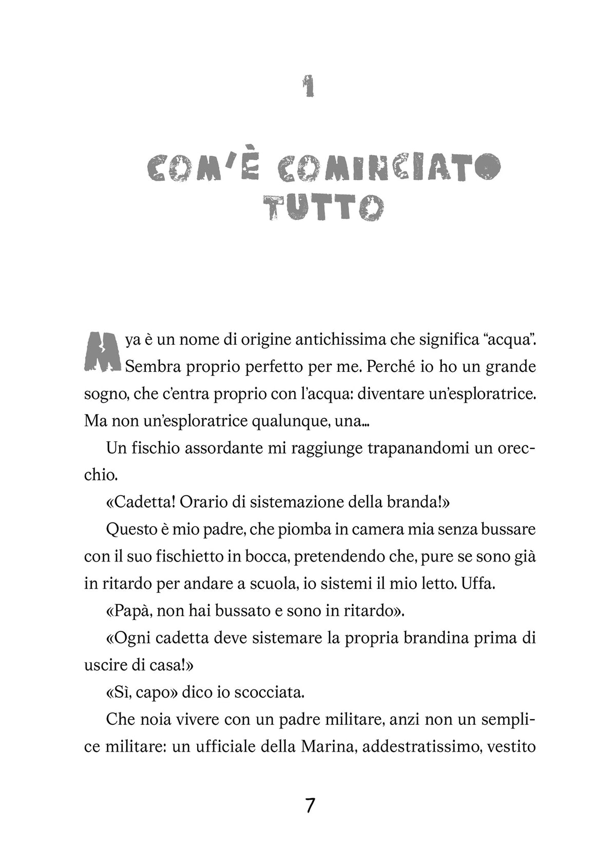 Mya e il sottomarino