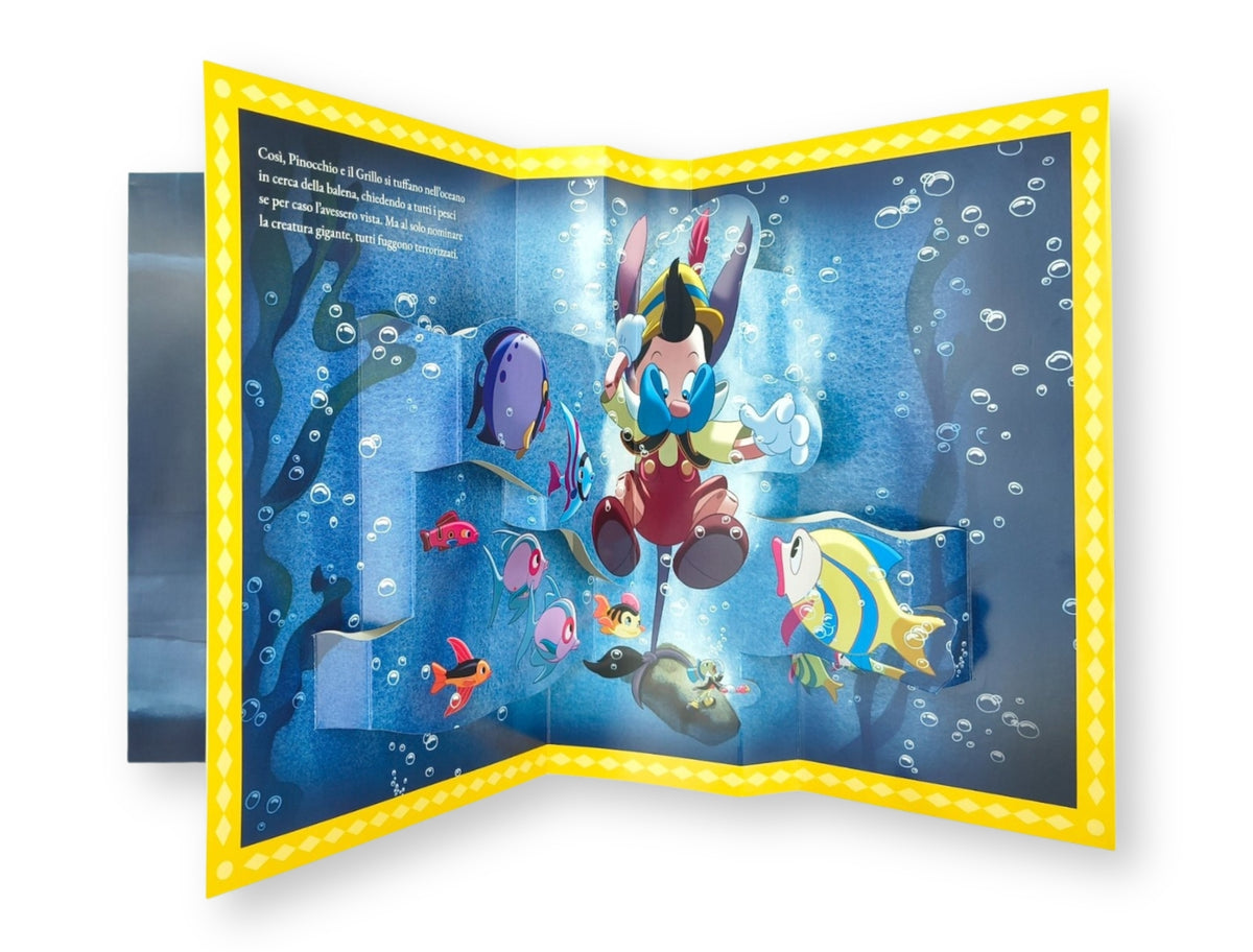 Pinocchio Libro Pop-up. La storia in 3d