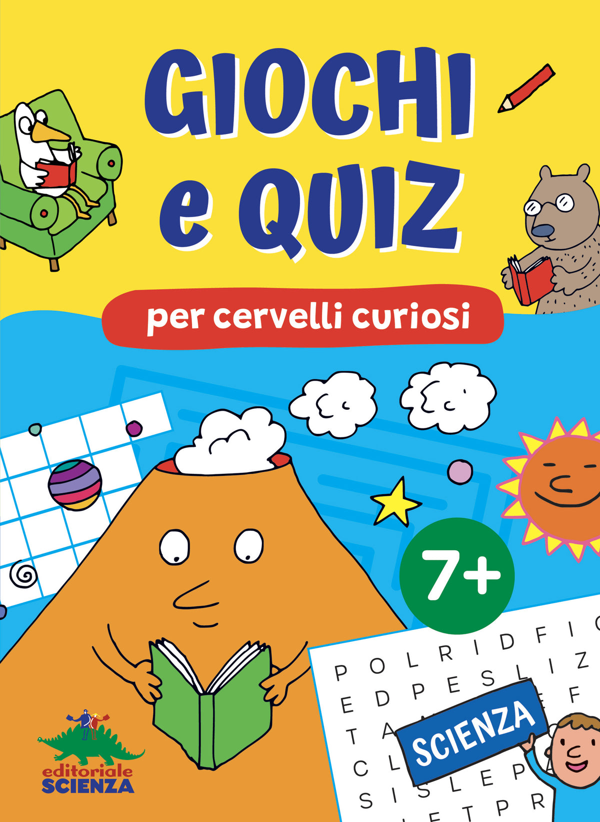 Scienza giochi e quiz per cervelli curiosi