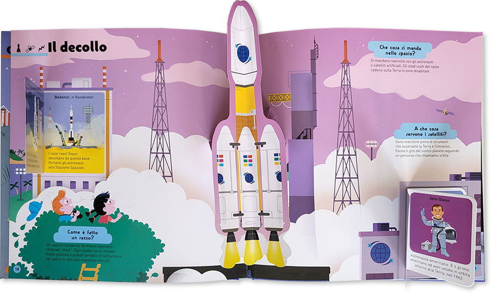 Il libro pop-up dello Spazio