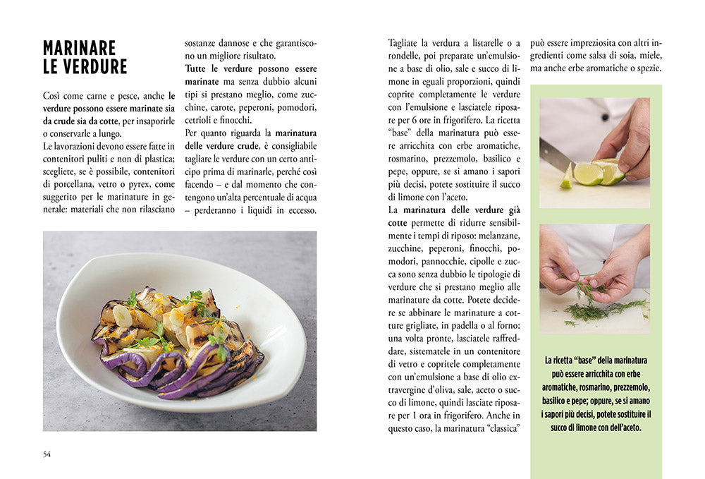Crudi e marinati di carne, pesce, verdura e frutta. Master di cucina.