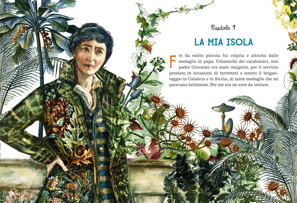 Fiori in famiglia. Eva Mameli Calvino si racconta