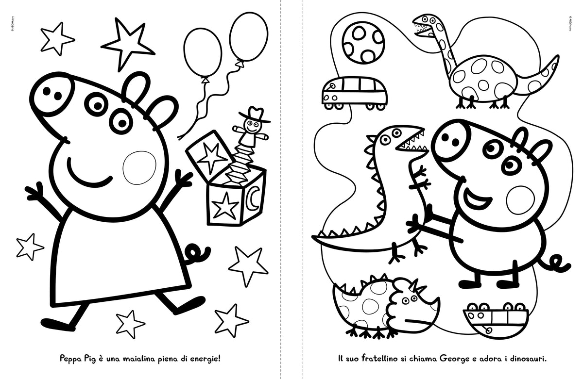 Peppa Pig. Il mio album pastello. Un arcobaleno di colori!