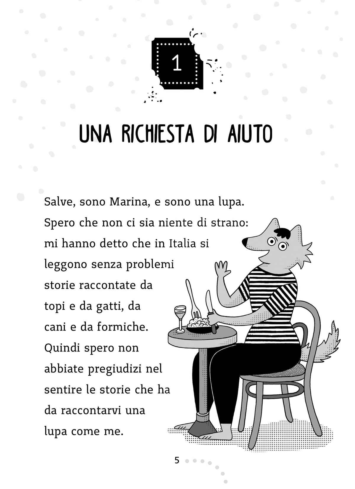Una richiesta di aiuto. Le avventure di Lupa Marina