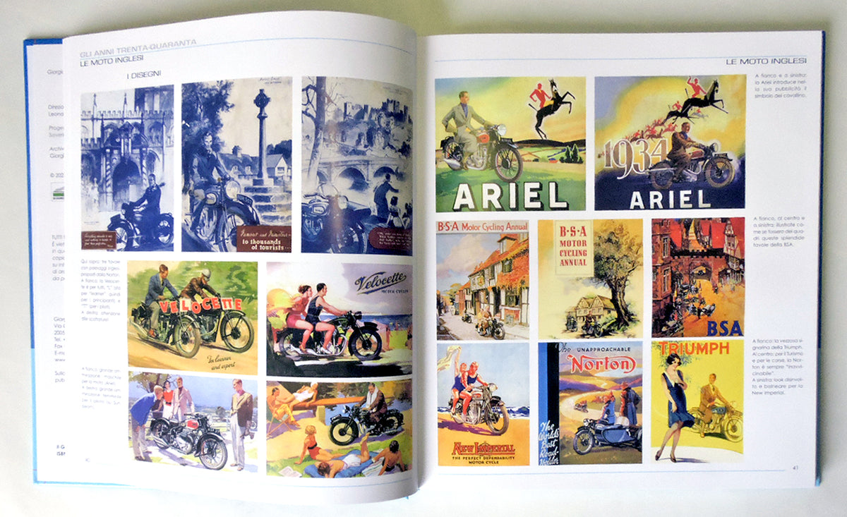 Il grande libro delle moto inglesi anni 30-40
