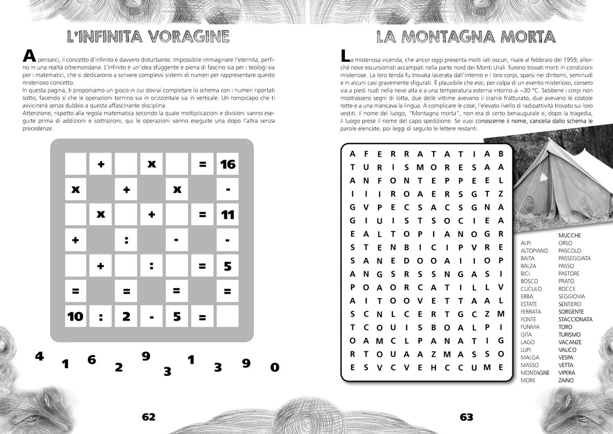 Il grande libro degli enigmi. misteri e rompicapo da risolvere