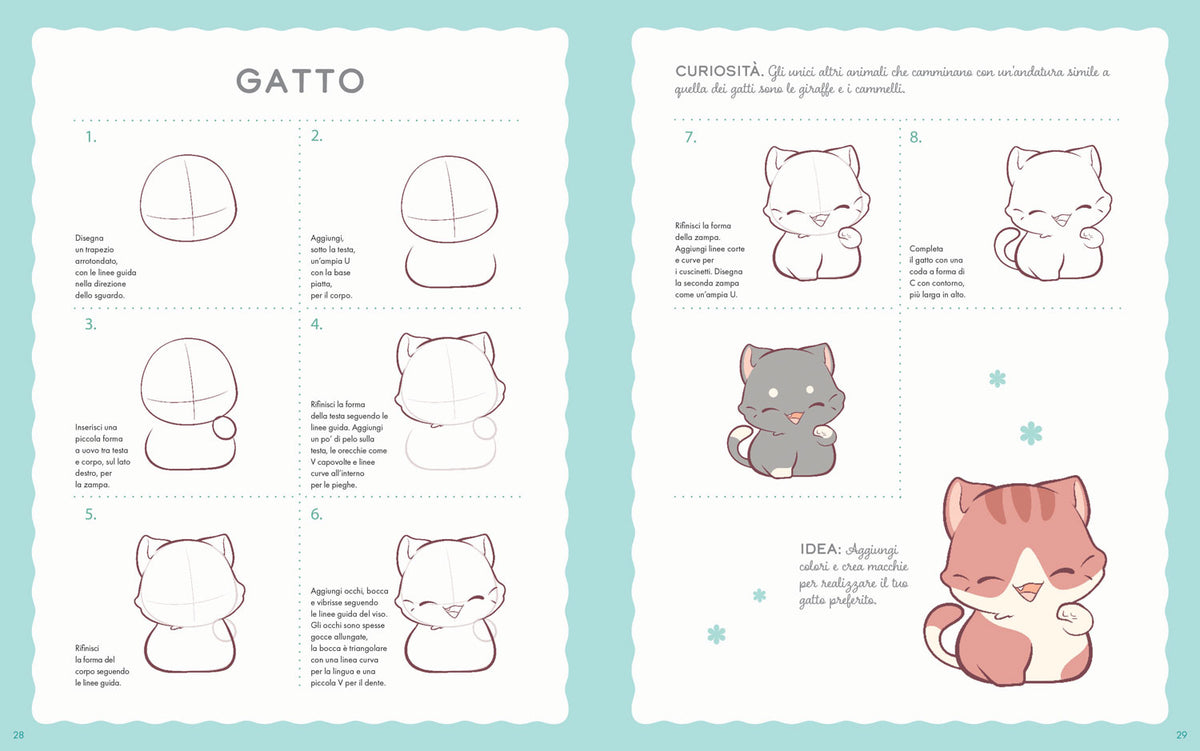 Chibi. Impara a Disegnare Animali Carini