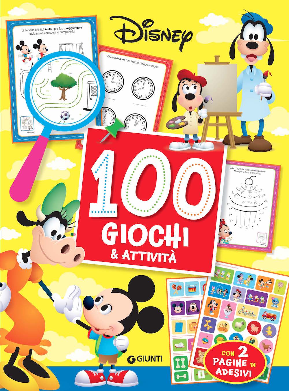 100 Giochi e attività. con 2 pagine di adesivi